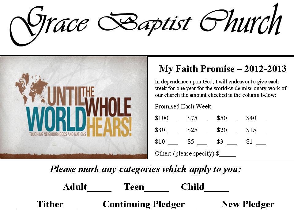 Missions Conference 2012